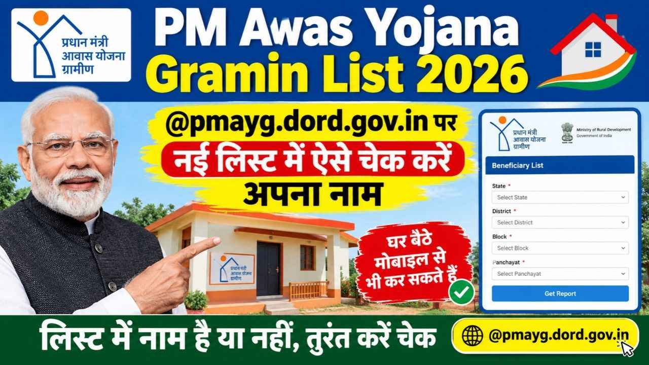 PM Awas Yojana Gramin List 2026