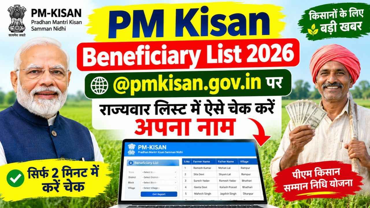 PM Kisan Beneficiary List 2026
